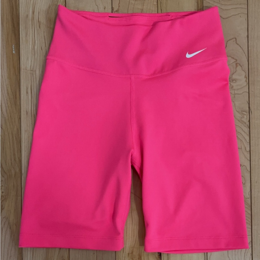 NIKE HOT PINK DRI-FIT SHORTS